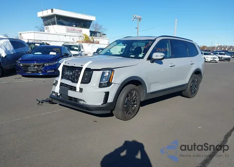 2022 Kia Telluride Ex z USA, uszkodzony, nr VIN 5XYP3DHC8NG231516
